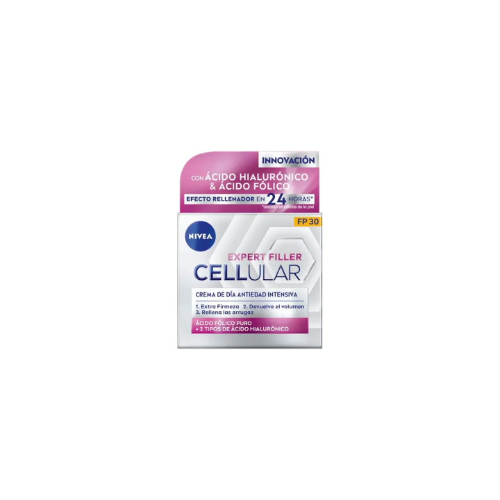 Nivea Cellular Filler Hialurónico y Fólico Crema Día Spf30 50ml