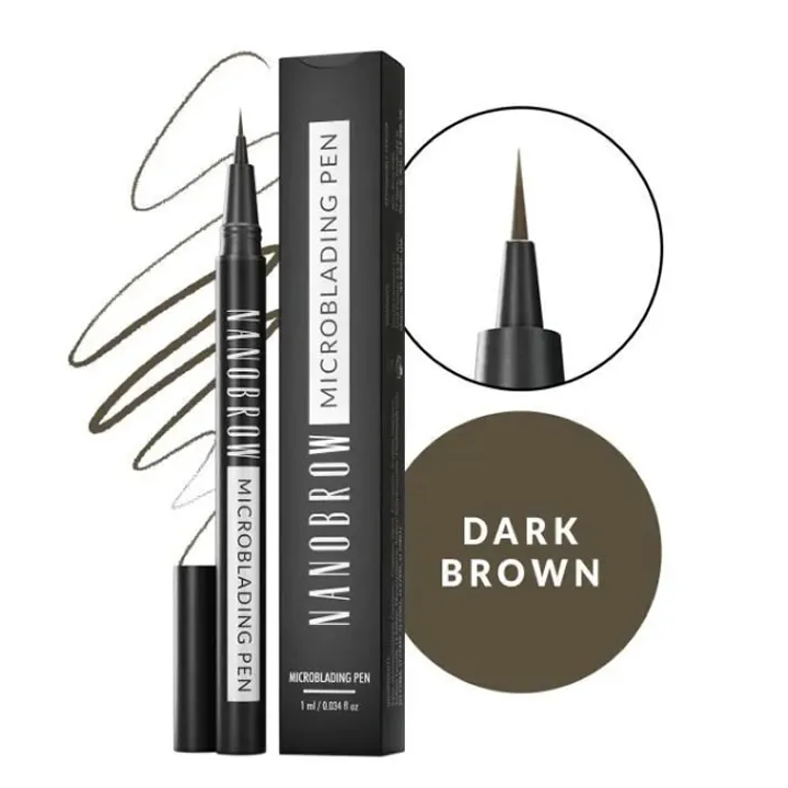 Nanobrow Microblading Lapiz Dark Brown 1ml