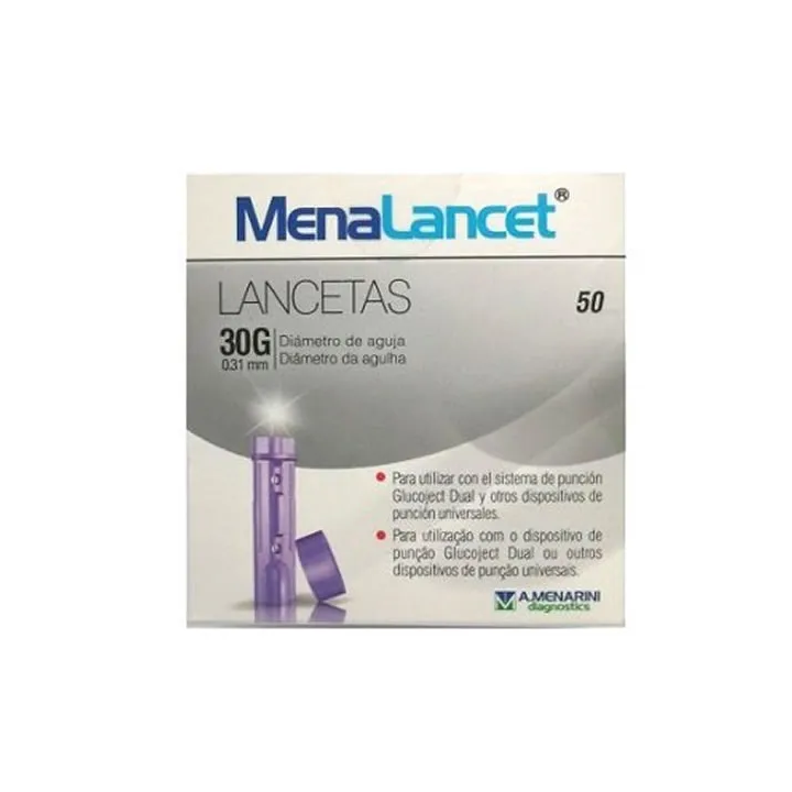 Menalancet 30g 50 Lancets