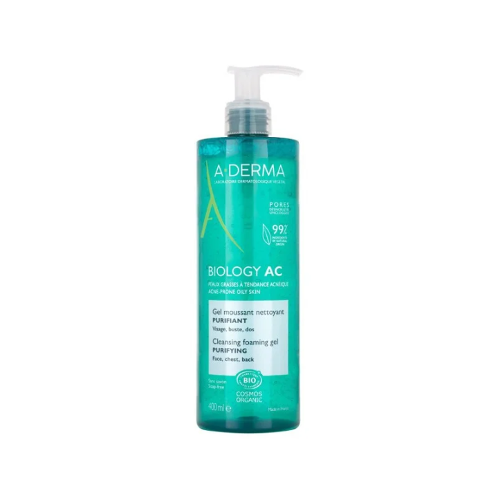 A-Derma Purifying Reinigungsgel Biology AC 400ml