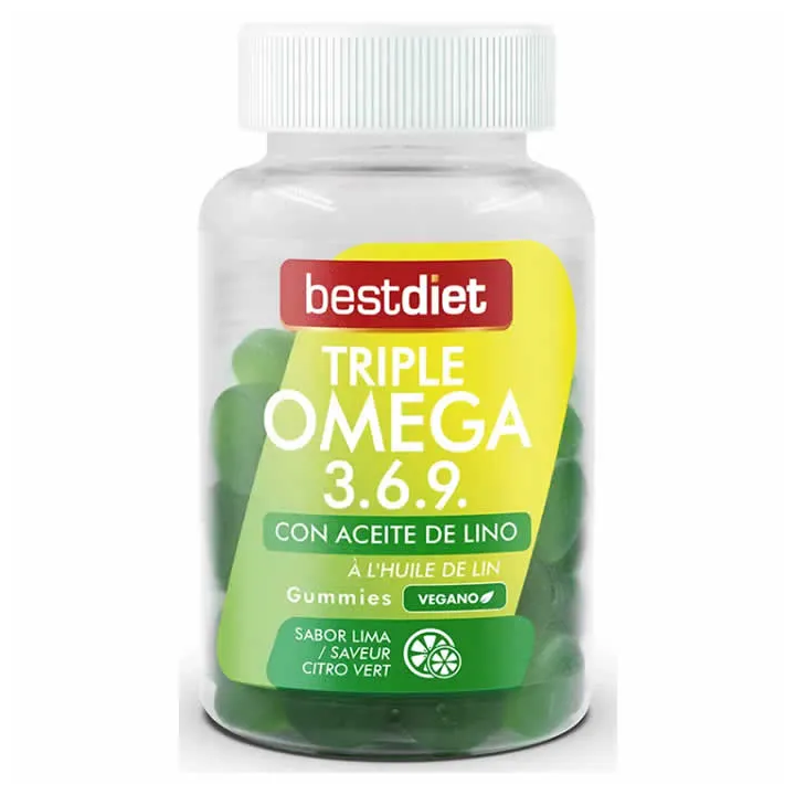 Best Diet Triple Omega 3.6.9 60 Gummies