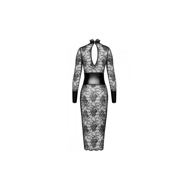 Robe corset Noirelle F375 - Noir Handmade