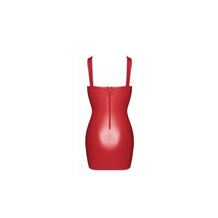 Mini robe lacée Bombshell F364 - Noir Handmade