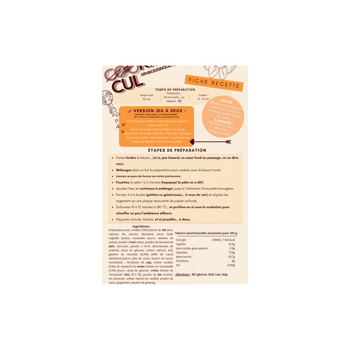Préparation pour Culkies chocolat-caramel - Les Canailles