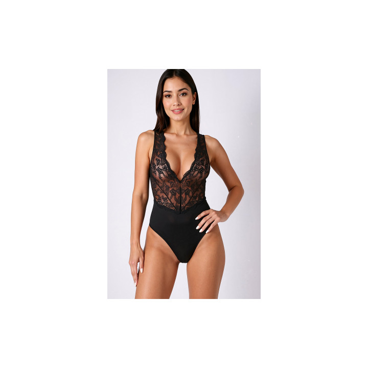 Body noir Evalie - Passion