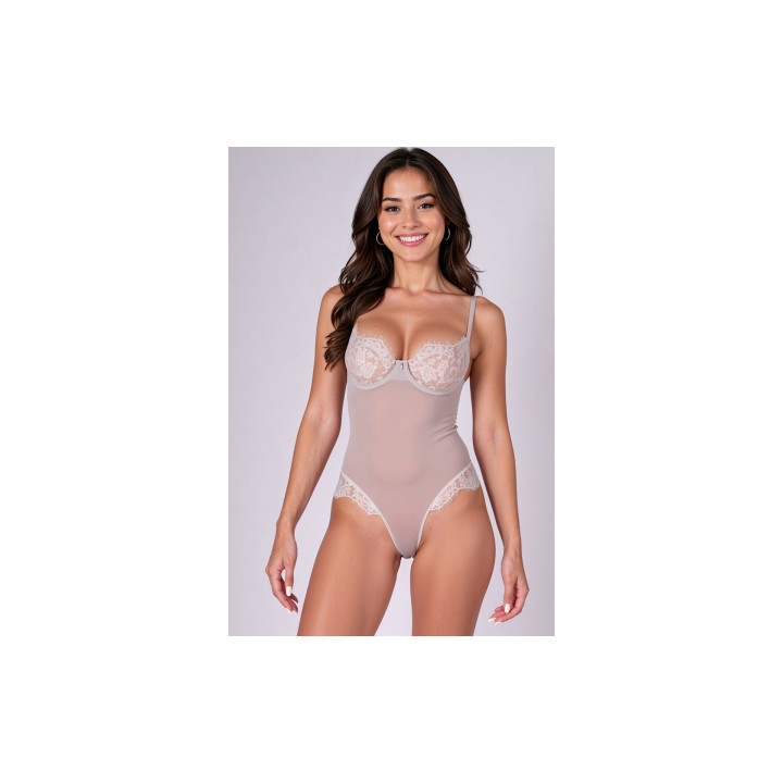 Body gris pâle Zovel - Passion