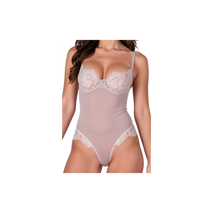 Body gris pâle Zovel - Passion