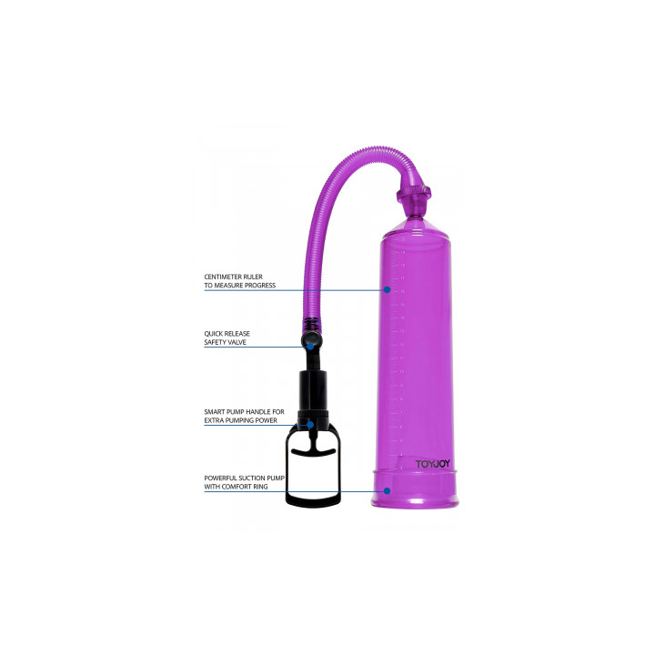Pompe à pénis ToyJoy Power Pump violet