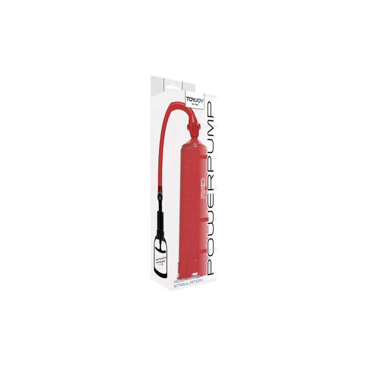 Pompe à pénis ToyJoy Power Pump rouge