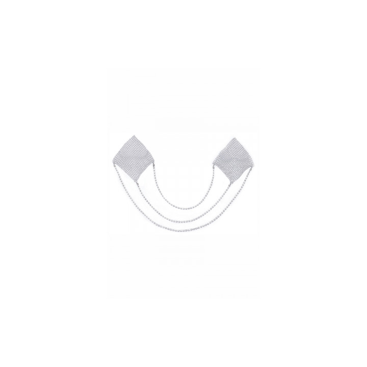 Caches tétons Losange avec chainettes - Cotelli Accessoires