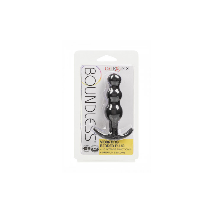 Plug anal Vibrant à perles - Calexotics