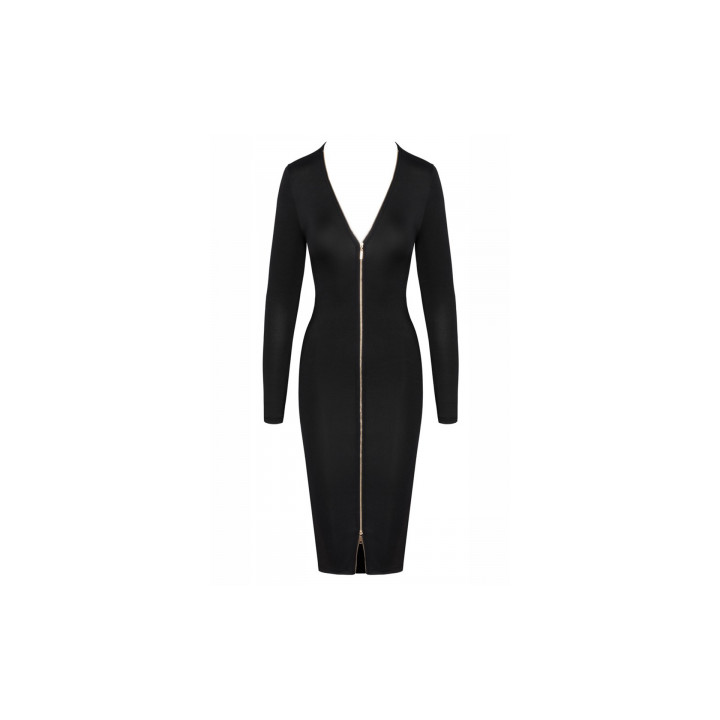 Robe noire à manches longues -  Cotelly Party