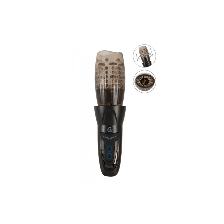 Masturbateur vibrant rotatif et va-et-vient - You2toys