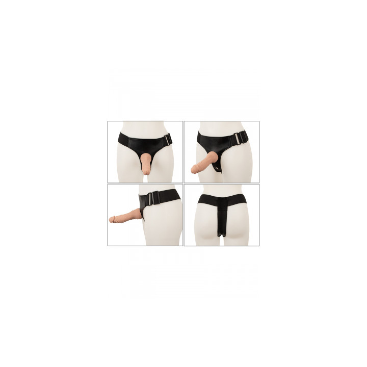 Gode-ceinture 3 dildos multi-positions - You2Toys