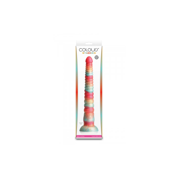 Gode Red Stacked 30,6 x 4,5 cm - NS Novelties