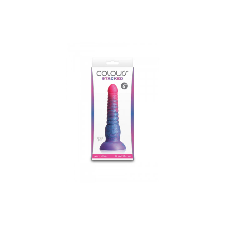 Gode Blue Stacked 16 x 3,9 cm - NS Novelties