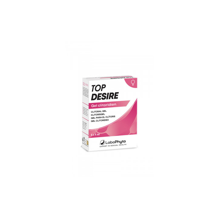 Gel clitoridien Top Desire 6 sachets 4ml