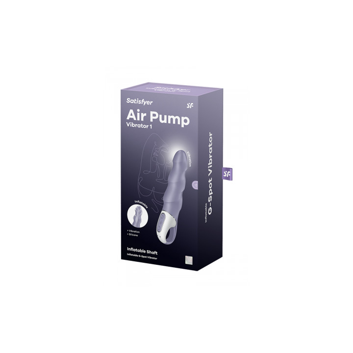 Vibro gonflable Satisfyer Air Pump Vibrator 1