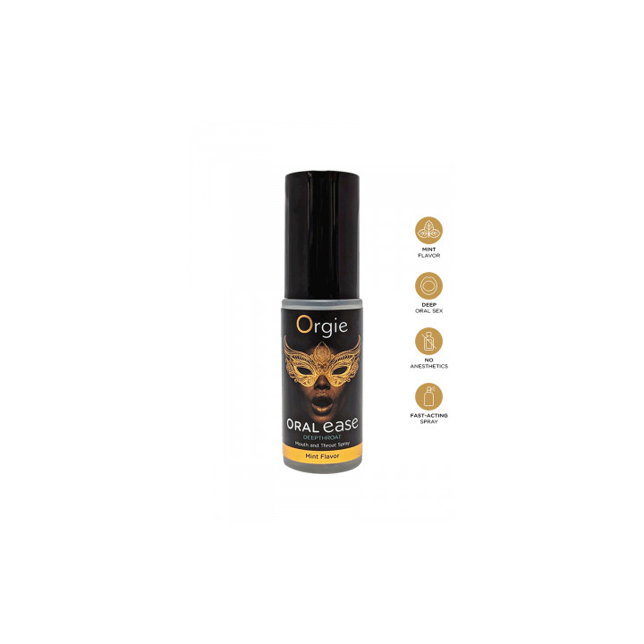 Spray gorge profonde Oral Ease - Orgie