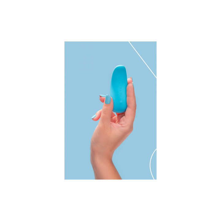 Mini vibro rechargeable ThrillLeaf bleu - FairyGasm