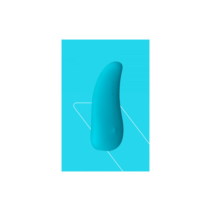 Mini vibro rechargeable ThrillLeaf bleu - FairyGasm