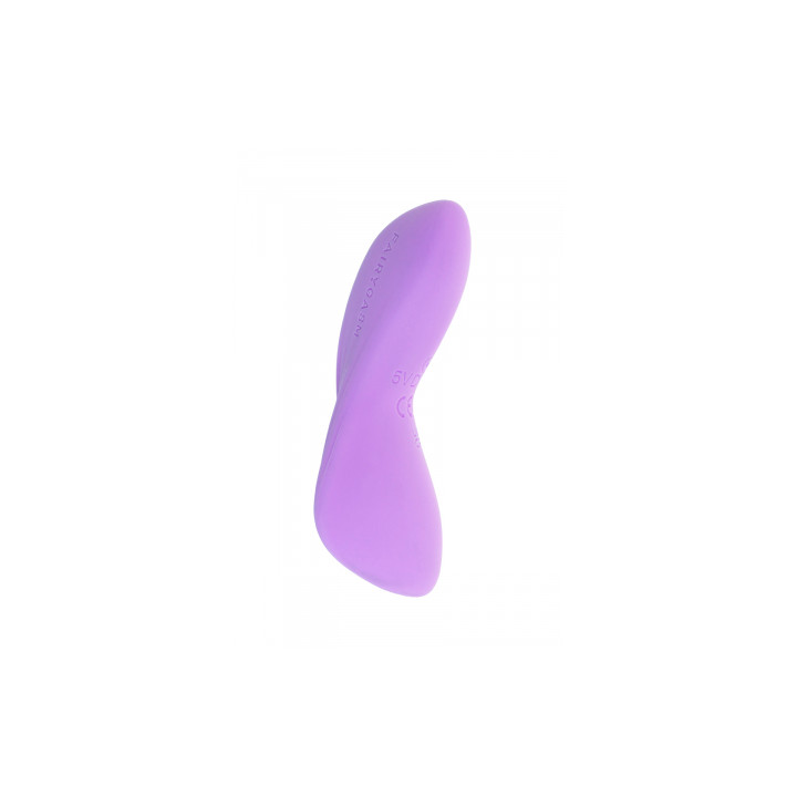 Mini vibro rechargeable SilkenTouch violet - FairyGasm
