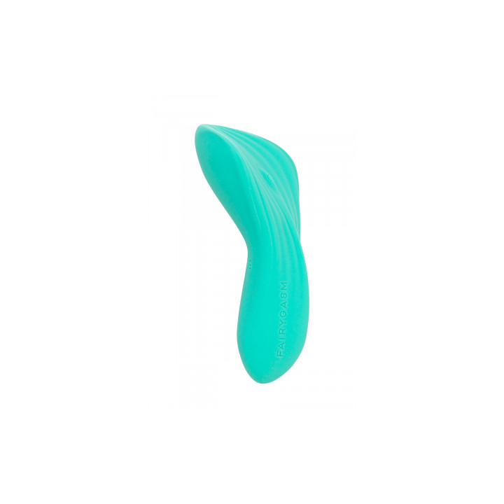 Mini vibro rechargeable SilkenTouch vert - FairyGasm