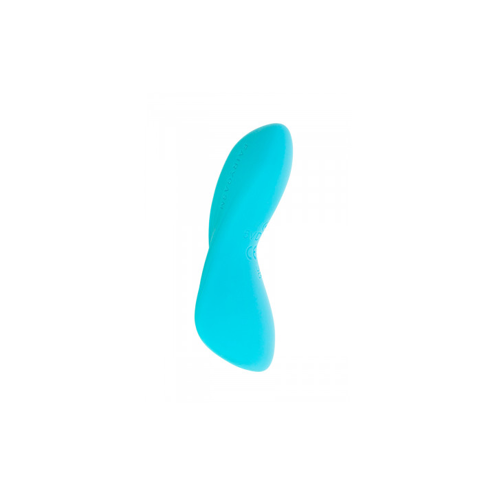 Mini vibro rechargeable SilkenTouch bleu - FairyGasm