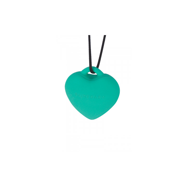Stimulateur pendentif PleasureStone vert - FairyGasm