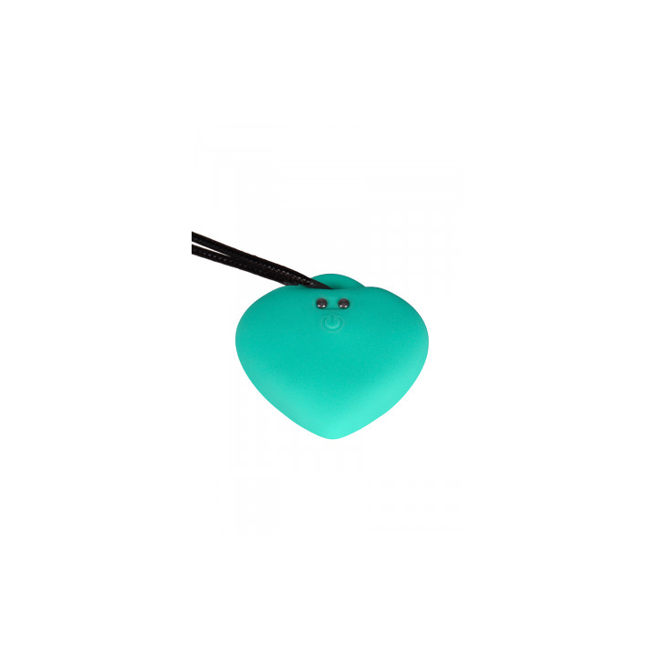 Stimulateur pendentif PleasureStone vert - FairyGasm