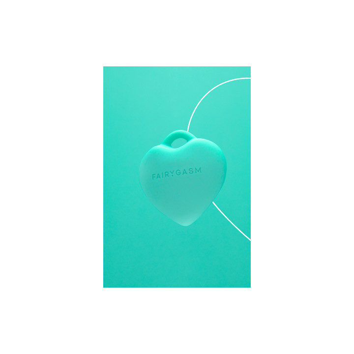 Stimulateur pendentif PleasureStone vert - FairyGasm
