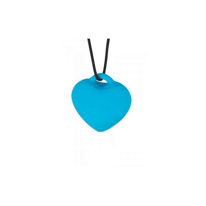 Stimulateur pendentif PleasureStone bleu - FairyGasm