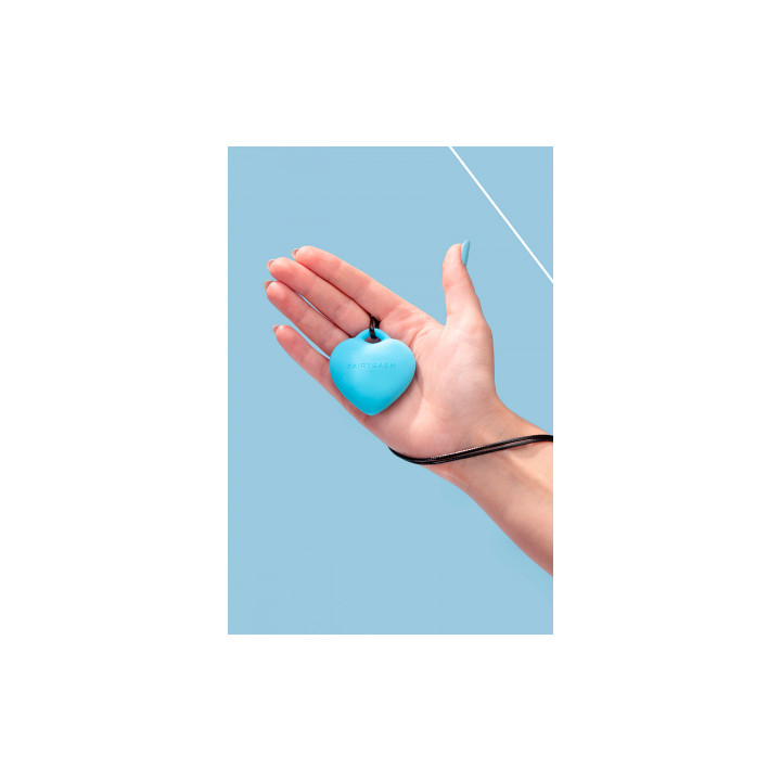 Stimulateur pendentif PleasureStone bleu - FairyGasm