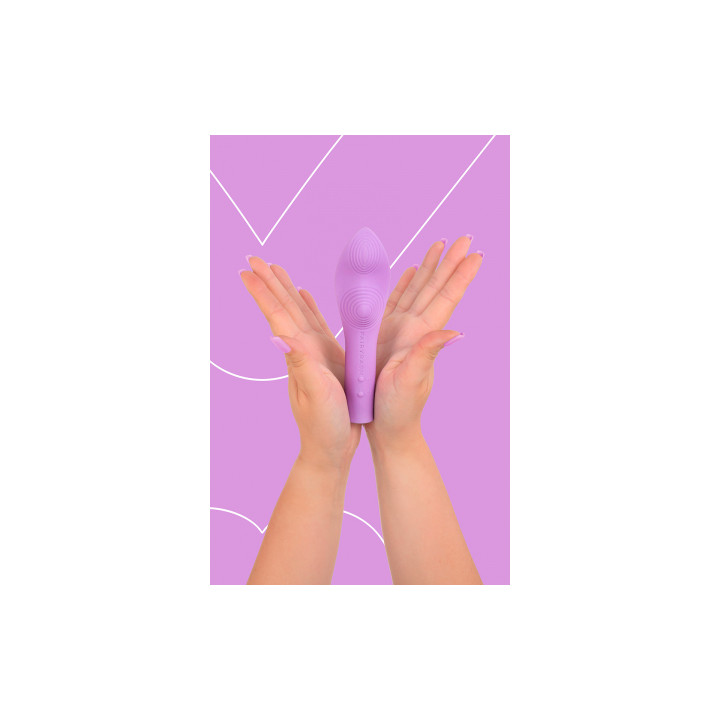 Vibro rechargeable LunaCharm violet - FairyGasm
