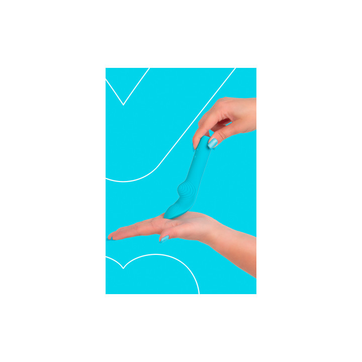 Vibro rechargeable LunaCharm bleu - FairyGasm