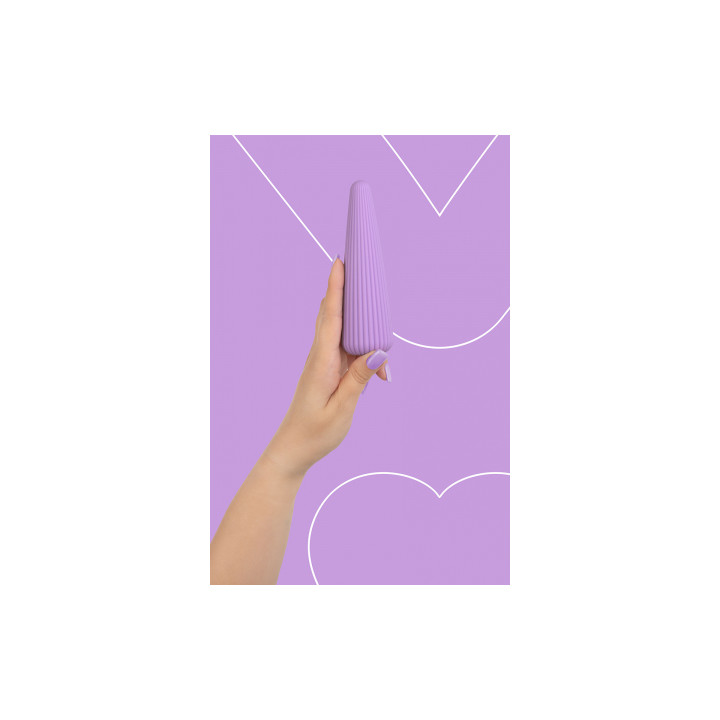 Vibro rechargeable IcyCone violet - FairyGasm