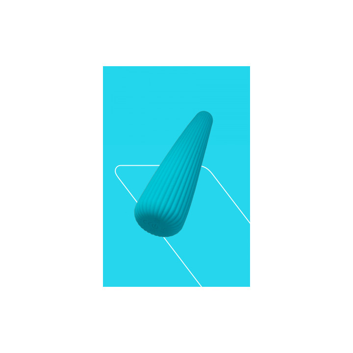 Vibro rechargeable IcyCone bleu - FairyGasm