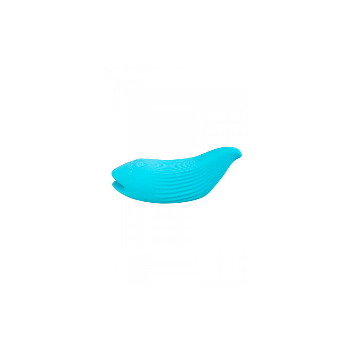Mini vibro rechargeable DelightfulWave bleu - FairyGasm
