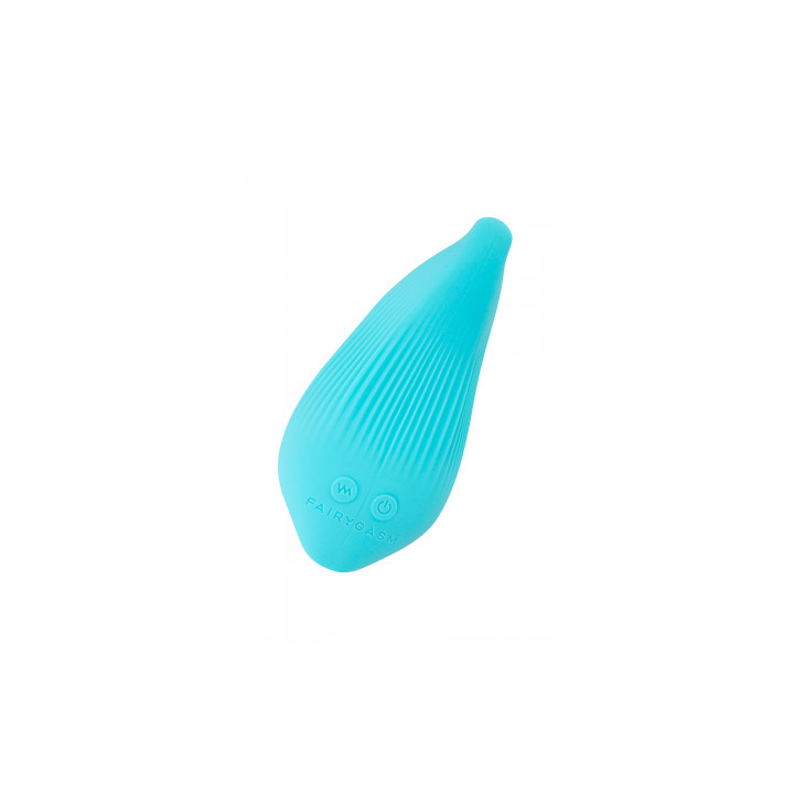 Mini vibro rechargeable DelightfulWave bleu - FairyGasm