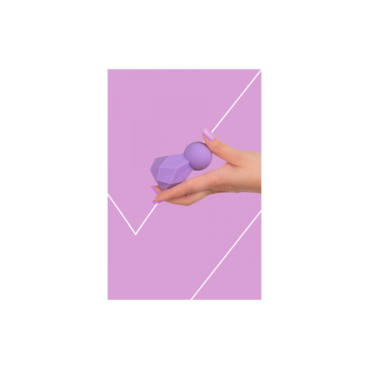 Mini vibro rechargeable BlissKey violet - FairyGasm