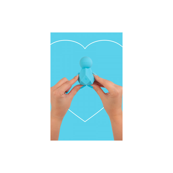 Mini vibro rechargeable BlissKey bleu - FairyGasm