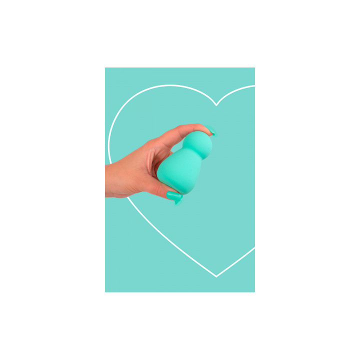 Mini vibro rechargeable Applust vert - FairyGasm