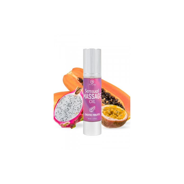 Huile de massage Fruits Exotiques - Secret Play