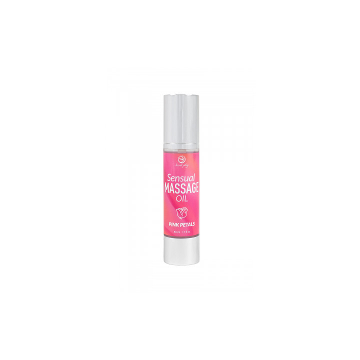 Huile de massage Pétales de Rose - Secret Play