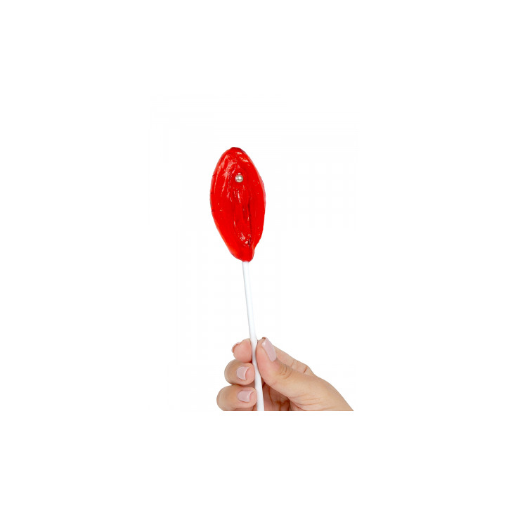Sucette vulve fraise - Secret Play