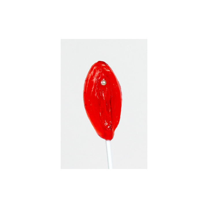 Sucette vulve fraise - Secret Play