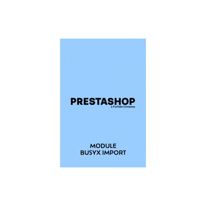 Module Busyx Import Prestashop