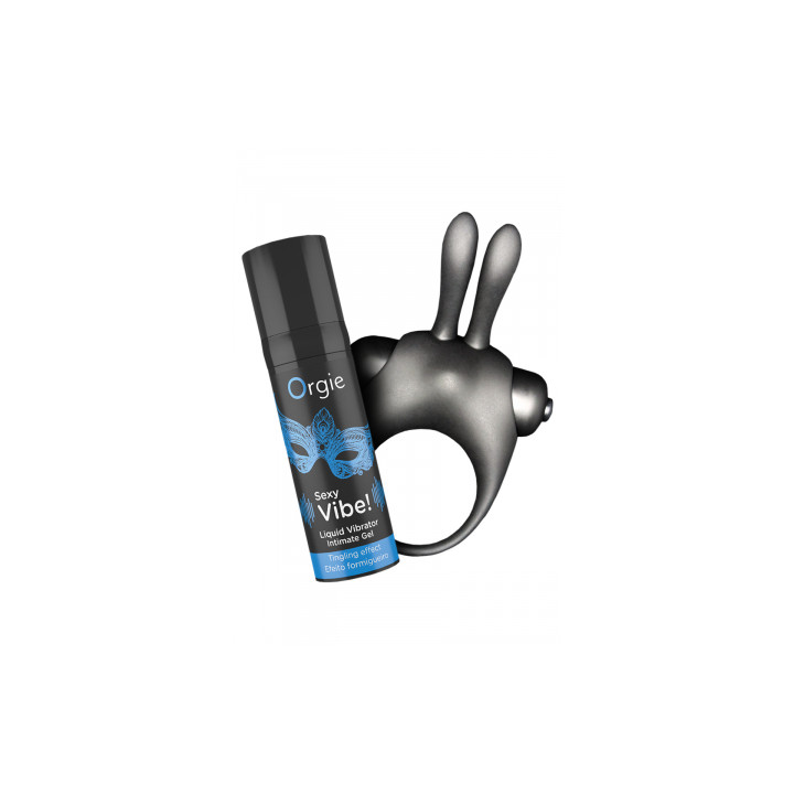 Kit plaisir vibrant Vibe! Bunny - Orgie