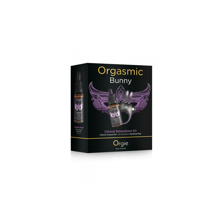 Kit de stimulation clitoridienne Orgasmic Bunny - Orgie