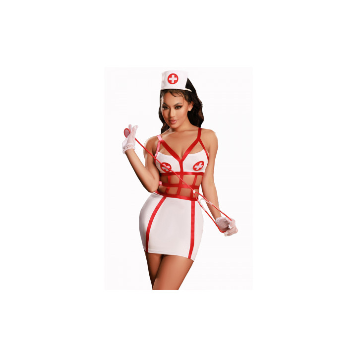 Déguisement infirmière sexy 5 pièces - J Lingerie